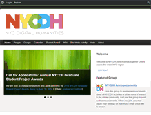 Tablet Screenshot of nycdh.org